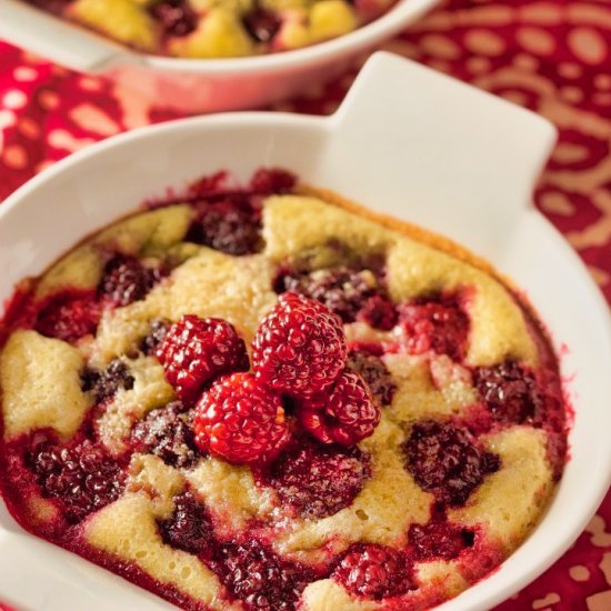 Blackberry Clafoutis