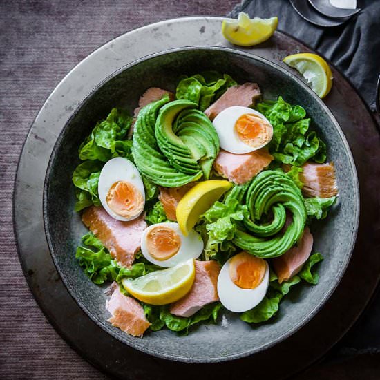 Smoked Salmon Salad