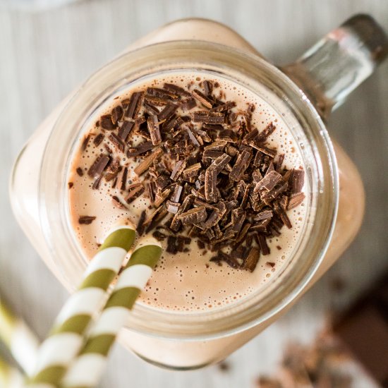 Chocolate Peanut Butter Smoothie