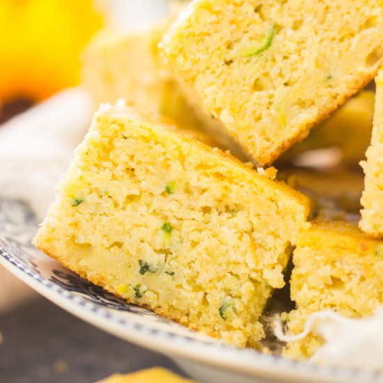 Parmesan Zucchini Cornbread