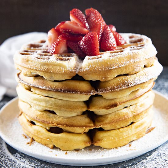 Homemade Belgian Waffles