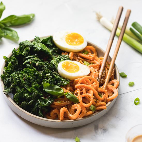 Sweet Potato and Kale Bowls