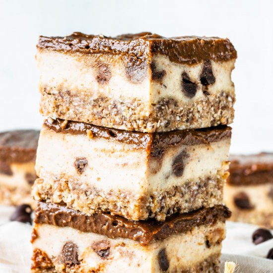 Vegan Cookie Dough Bars