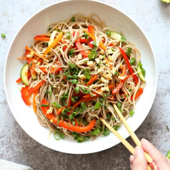 Soba Noodle Salad