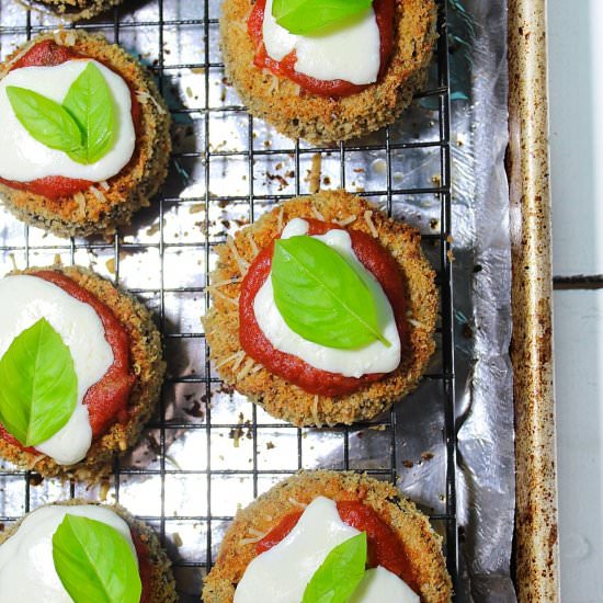 Sheet Pan Eggplant Parmesan