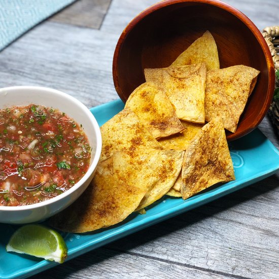 Baked Tortilla Chips