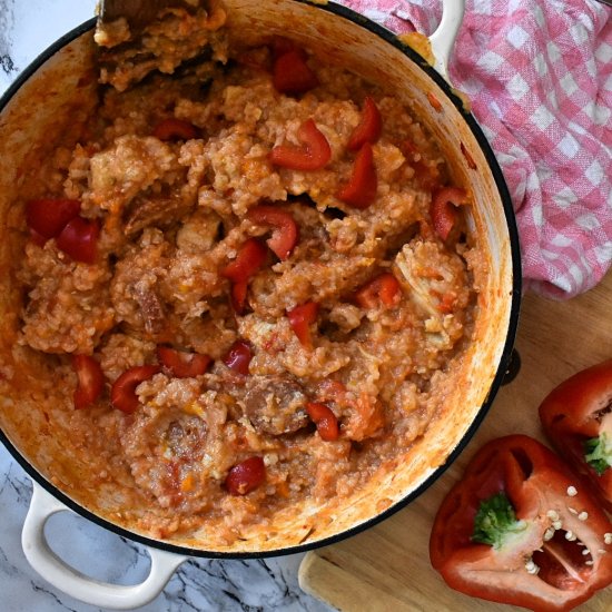 Chicken and Chorizo Jambalaya