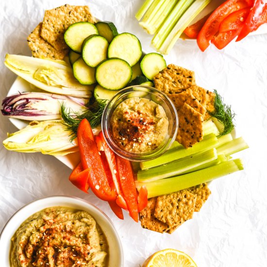 Mediterranean Roasted Eggplant Dip