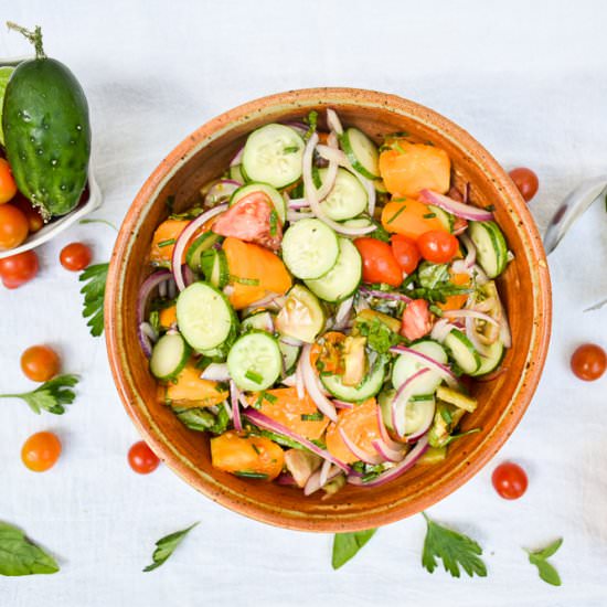 The Simplest Summer Salad