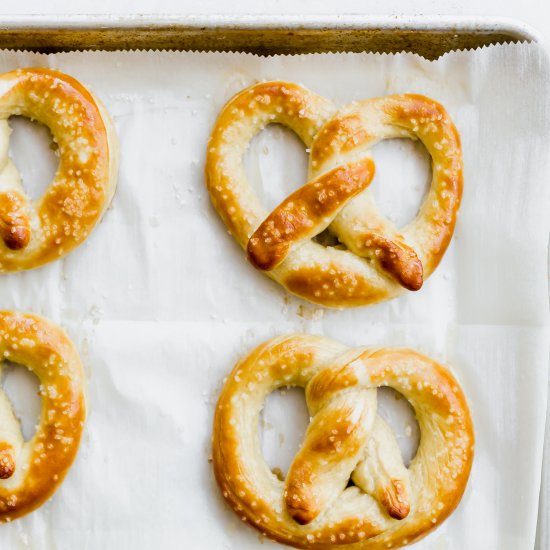 Homemade Soft Pretzels