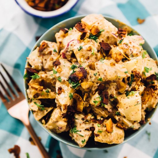 Loaded Vegan Potato Salad