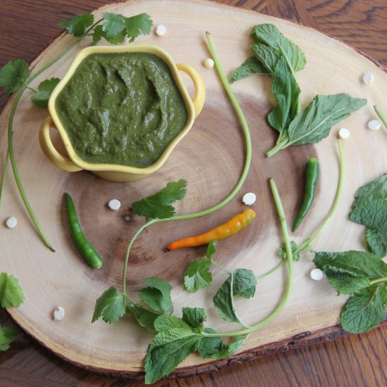 Green Mint Chutney