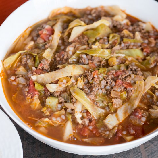 Easy Unstuffed Cabbage Soup