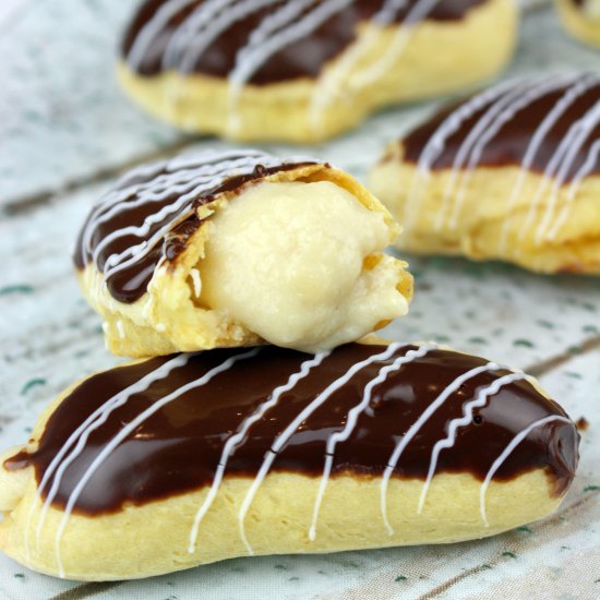 Vegan Eclairs