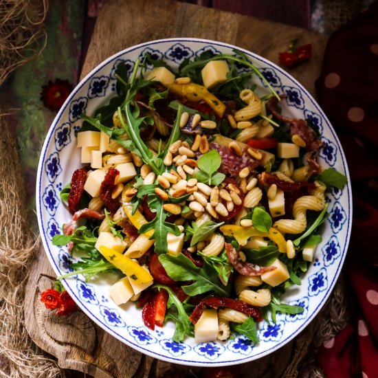 Smoked Cheddar Pasta Salad