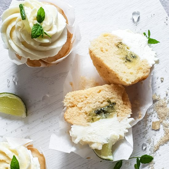 Mojito cupcakes