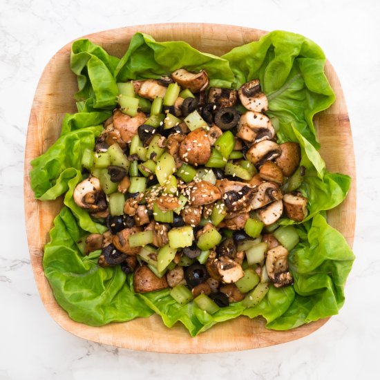 Mushroom and Celery Salad