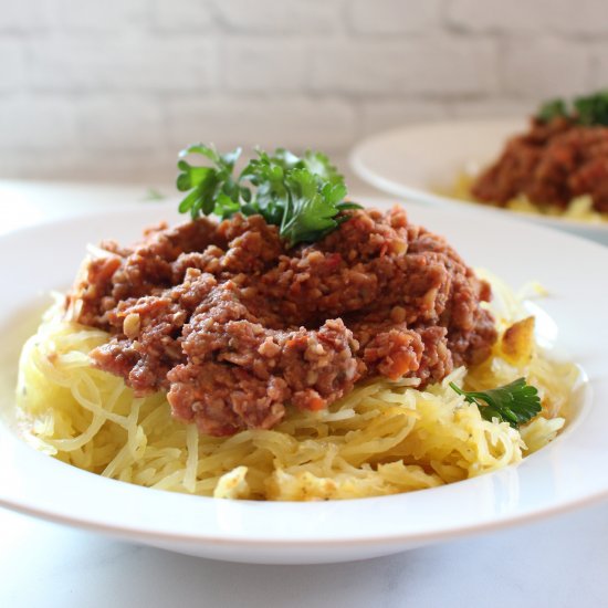 Plant-Based Bolognese