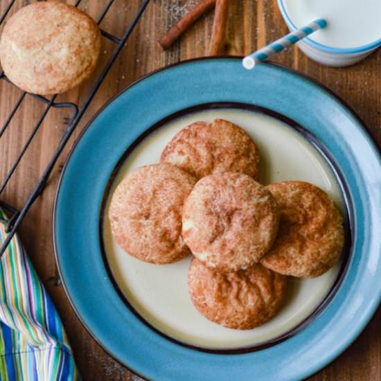 Soft and Chewy Snickerdoodles