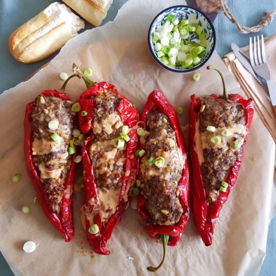 Mediterranean Stuffed Peppers