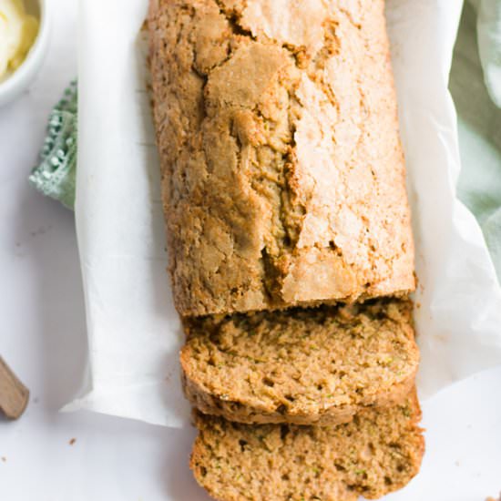 Zucchini Bread with Honey Butter