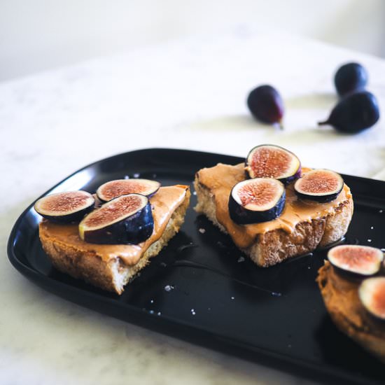 Peanut Butter & Fig Toast