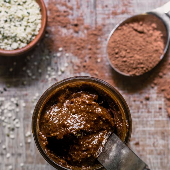 Chocolate Hemp Seed Butter