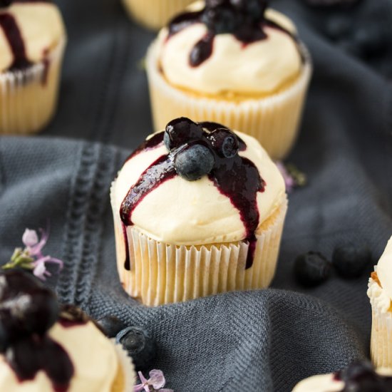 Lemon Blueberry Cupcakes