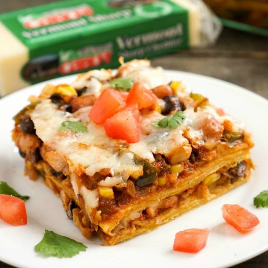 Vegetarian Enchilada Casserole