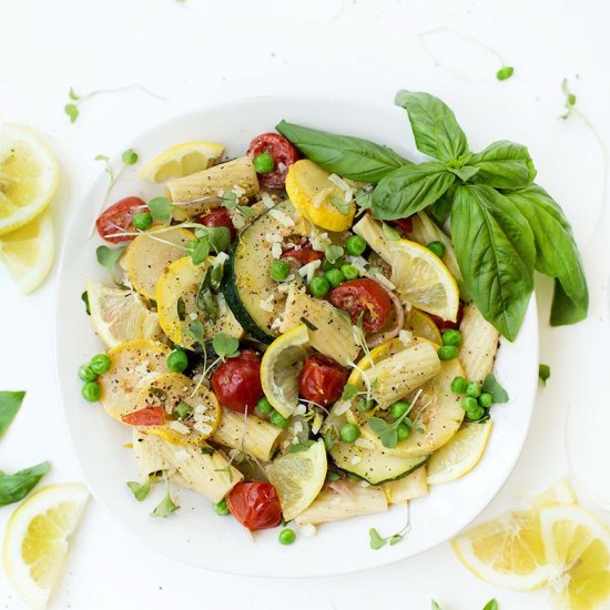 Creamy Summer Veggie Pasta