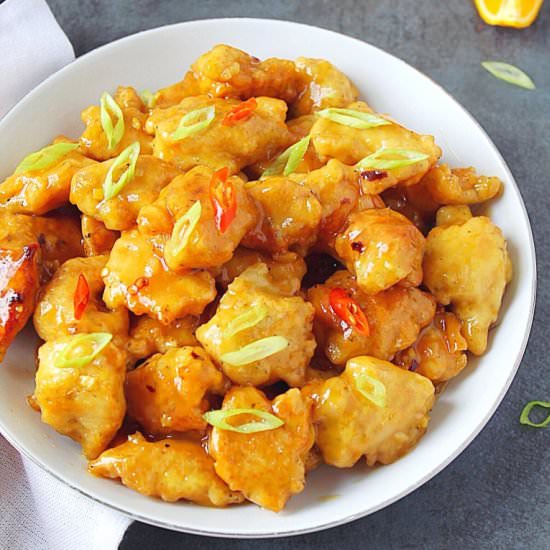 Orange chicken