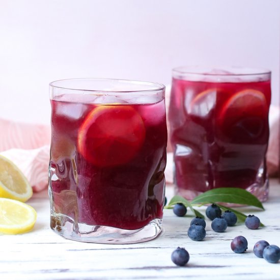 Blueberry & Lemon Electrolyte Drink