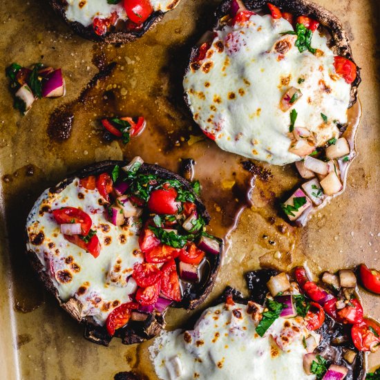 Baked Portobello Mushrooms