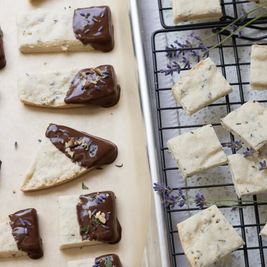 Lavender Shortbread