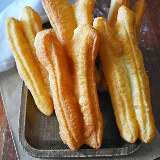 Fried Bread Sticks – You Tiao