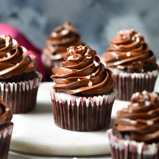 Chocolate Cupcakes with Frosting