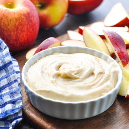 4-Ingredient Cream Cheese Apple Dip