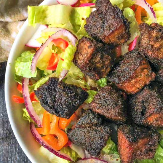 Low Carb Smoked Burnt Ends