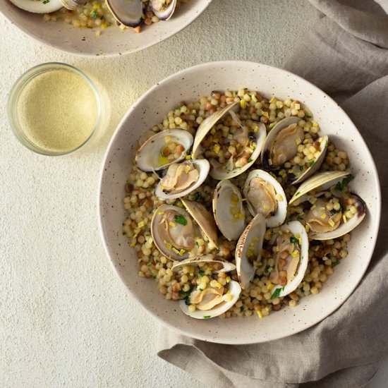 Fregola with Clams