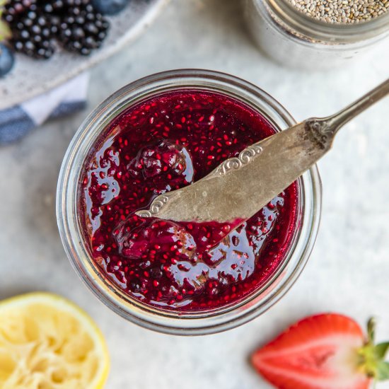 How to Make Chia Seed Jam