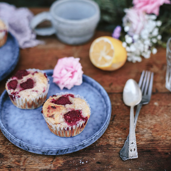 Yogurt Raspberry Muffin