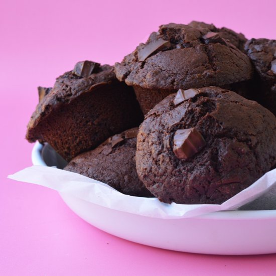 Double Chocolate Muffins