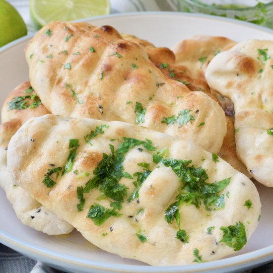 Easy Naan Bread Without Yeast