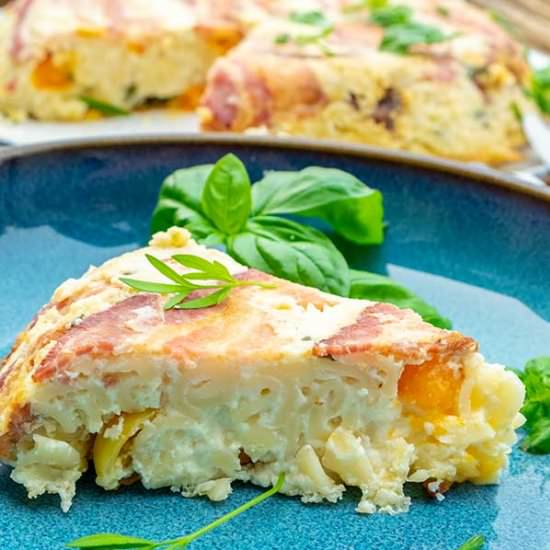 Upside-Down Mac & Cheese Pie With