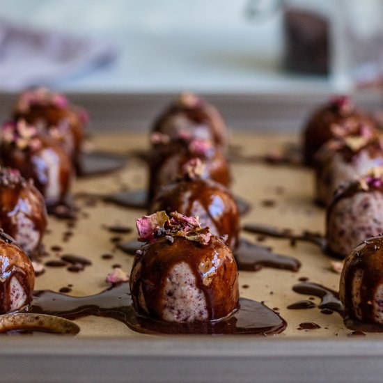 Cranberry and Coconut Bliss Balls