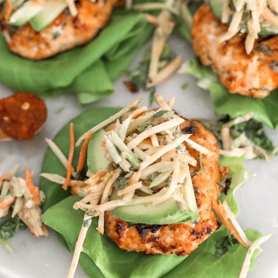 Thai Chicken Burgers