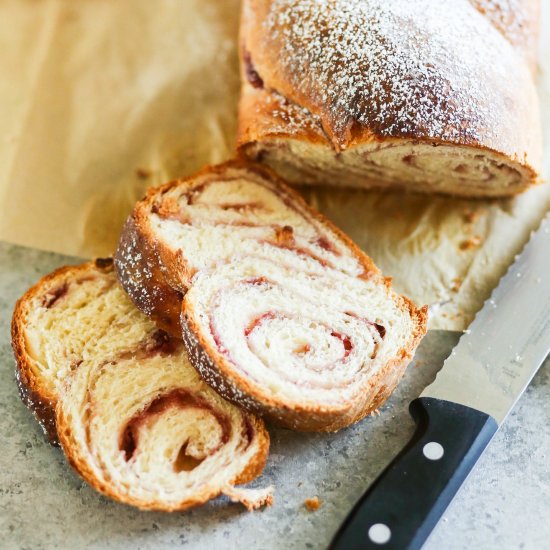 Raspberry Babka