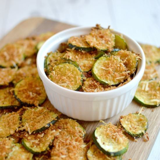 Parmesan Zucchini Chips