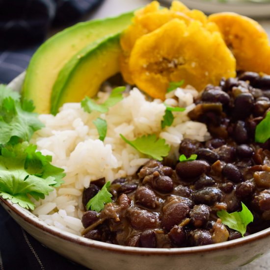 Cuban Black Beans and Rice