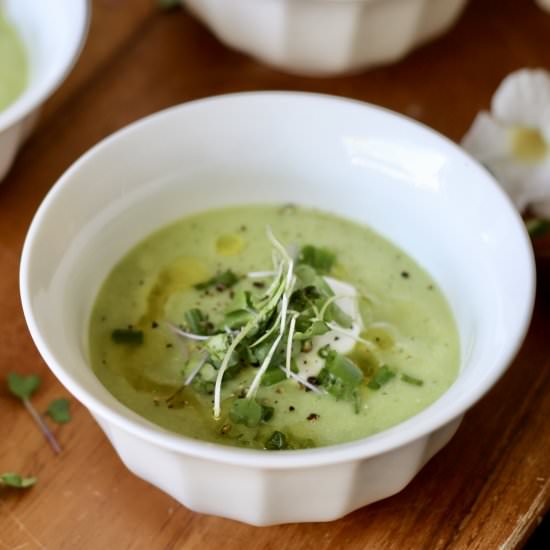 Honeydew Cucumber Gazpacho